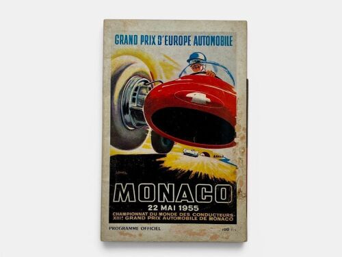 MONACO GRAND PRIX: Official Race Programme for 1955 [Location: Sydney]