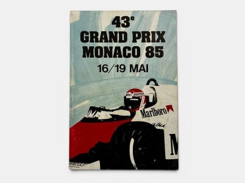 MONACO GRAND PRIX: Official Race Programme for 1985 [Location: Sydney]