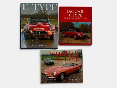JAGUAR: Three hardcover books relating to the E-type [Location: Sydney]