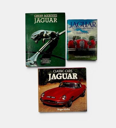 JAGUAR: Three hardcover books relating to Jaguar [Location: Sydney]