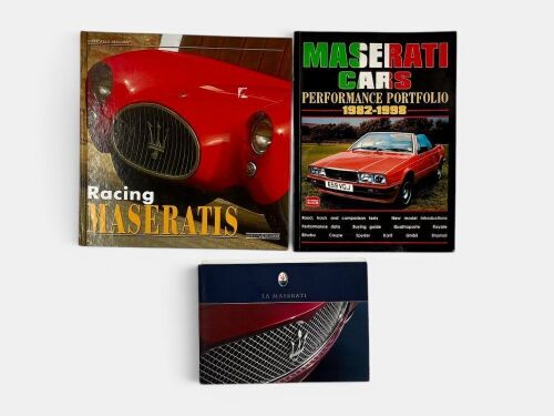 50 · MASERATI: A group of three publications relating to Maserati [Location: Sydney]