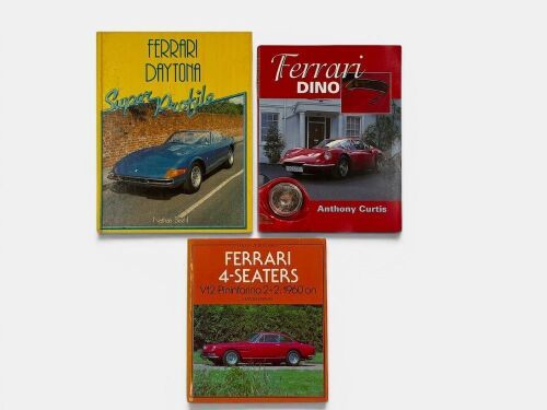 FERRARI: Three books relating to various Ferrari models [Location: Sydney]