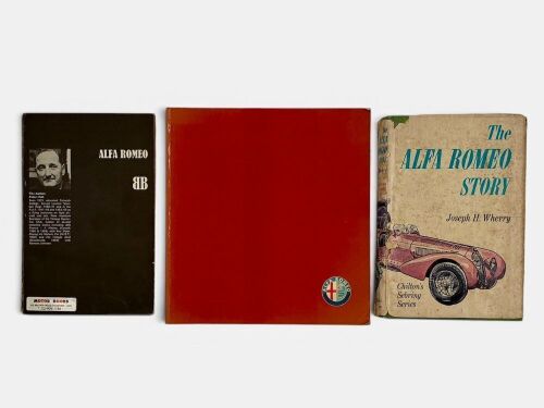 ALFA ROMEO: A group of three publications relating to Alfa Romeo [Location: Sydney]
