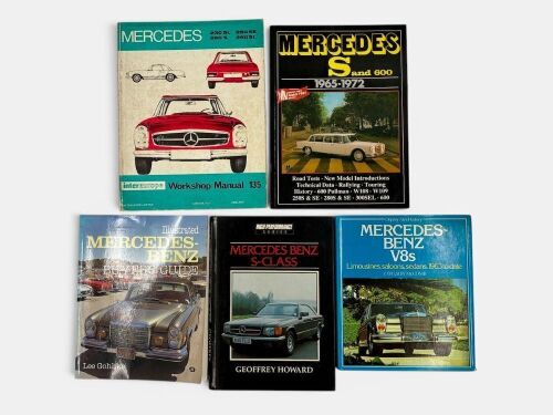 MERCEDES-BENZ: Five books relating to the models of the 1960s [Location: Sydney]