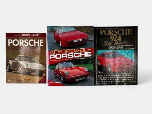 102 · PORSCHE: Three books relating to Porsche [Location: Sydney]