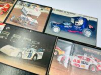 SPEEDWAY: Ten framed and mounted speedway photos [Location: Sydney] - 7