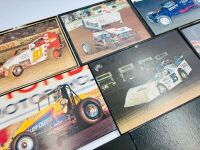 SPEEDWAY: Ten framed and mounted speedway photos [Location: Sydney] - 9