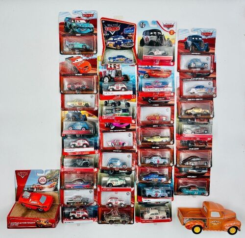 DISNEY CARS: A large group of models from the film 'Cars' [Location: Sydney]