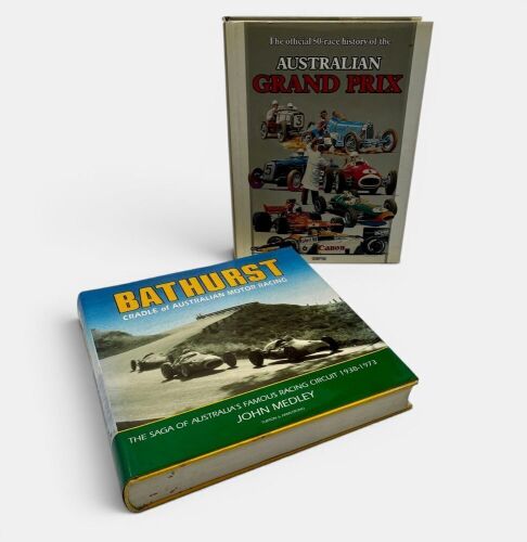 249 · AUSTRALIAN MOTOR RACING: A pair of hardcover books [Location: Sydney]