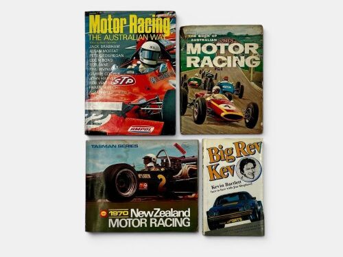 AUSTRALIAN MOTOR RACING: A group of four books [Location: Sydney]