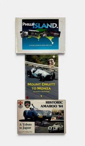 AUSTRALIAN MOTOR RACING: A group of three books [Location: Sydney]
