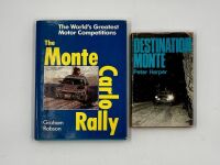 RALLYING: A pair of hardcover books relating to the Monte Carlo Rally [Location: Sydney] - 2