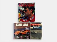 AMERICAN MOTOR RACING: A group of three books relating to Can-Am, Stock Cars and Sports Car Racing [Location: Sydney]