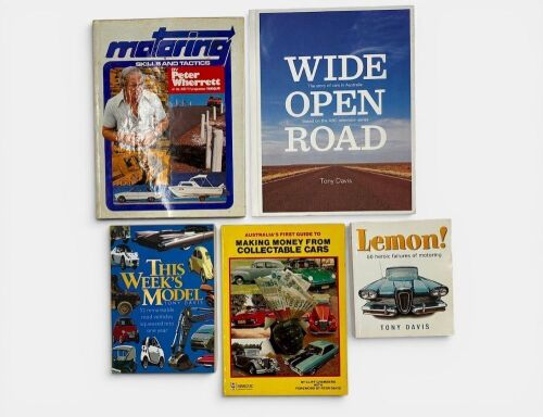 AUSTRALIAN MOTORING: A group of five books relating to Australian motoring [Location: Sydney]