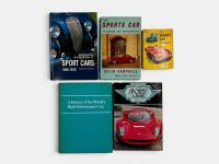 BOOKS: A group of five hardcover books relating to sports cars [Location: Sydney]