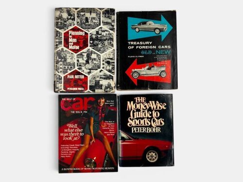 BOOKS: A group of four hardcover books relating to Motor Cars [Location: Sydney]