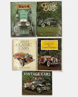 BOOKS: A group of five hardcover books relating to classic cars [Location: Sydney]