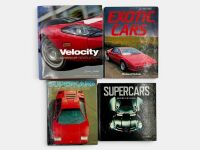 BOOKS: A group of four hardcover books relating to supercars [Location: Sydney]
