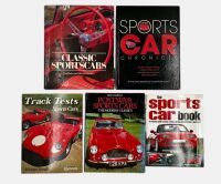 BOOKS: A group of five books relating to sports cars [Location: Sydney]