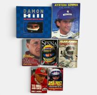 MOTOR RACING: A group of seven biographies of Formula One drivers [Location: Sydney]