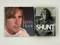 JAMES HUNT: A pair of hardcover biographies [Location: Sydney] - 2