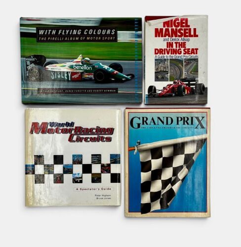 FORMULA ONE: A group of four books relating to Formula One [Location: Sydney]