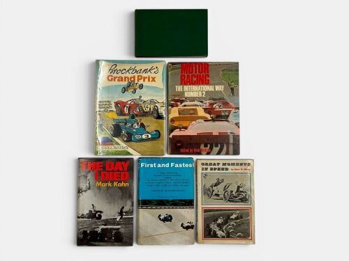 MOTOR RACING: A group of six hardcover books relating to Motor Racing [Location: Sydney]