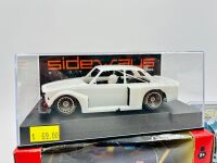 SLOT CARS: Three 1:32 scale slot cars including a BMW M3 by SCX/Matchbox, a Mini Cooper by Scalextric and a BMW 320 Group 5 kit by Sideways [Location: Sydney] - 2