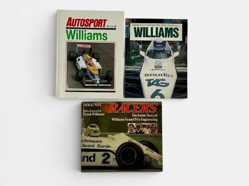 WILLIAMS: A group of three books on Williams Formula One cars [Location: Sydney]