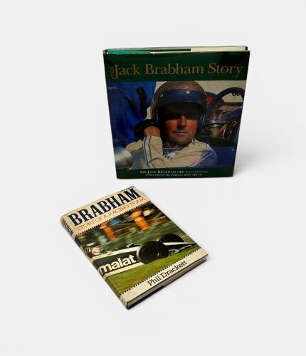 JACK BRABHAM: A pair of hardcover books [Location: Sydney]