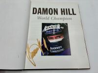 DAMON HILL WORLD CHAMPION: A hardcover book by David Tremayne, signed by Damon Hill [Location: Sydney] - 3