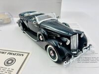 PACKARD TWELVE SPORT PHAETON: A 1:24 scale model by Danbury Mint of the 1936 Packard Twelve Sport Phaeton [Location: Sydney] - 3
