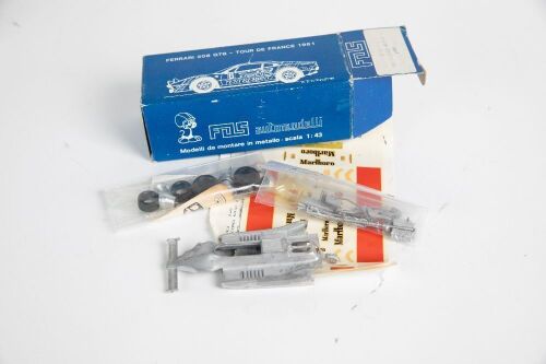 FDS AUTOMODELLI: Three FDS Automodelli McLaren F1 metal, 1:43 scale model kits in boxes