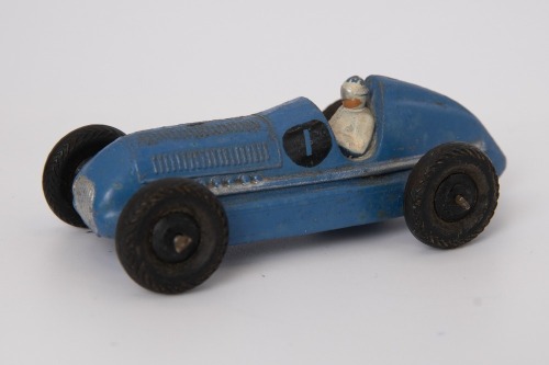 DINKY TOYS: 23c Mercedes Benz Racing Car 1946-50 blue RN1