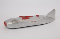 DINKY TOYS: 23s Streamlined Racing Car (Thunderbolt) 1948-54 Silver/Red