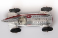 DINKY TOYS: 23c Mercedes Benz Racing Car. 1946-50 silver RN1 - 4