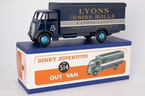 ATLAS/DINKY TOYS: 514 Guy 'Lyons Swiss Rolls' Supertoy, Boxed.