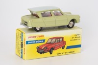 ATLAS/DINKY TOYS: 557 Citroen 'AMI 6', with windows, car mint, box faded on one side. - 2