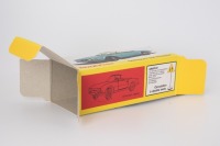 ATLAS/DINKY TOYS: 1423 Peugeot 504 Cabrio, comes with traffic sign and correct box colour dot. Boxed. - 5