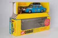 CORGI TOYS: 302 Hillman Hunter London to Sydney Marathon Winner, 1969-72