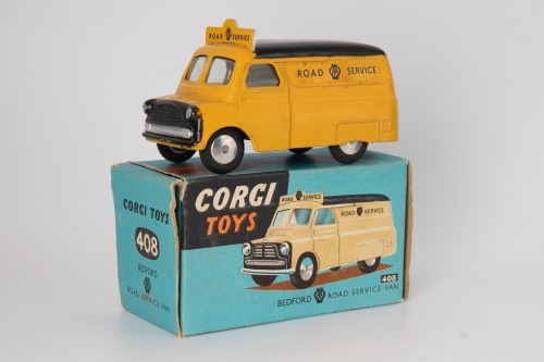 CORGI TOYS: 408 Bedford 'AA' Road Service Van 1957-59