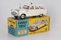 CORGI TOYS: 419 Ford Zephyr Motorway Patrol 1960-65