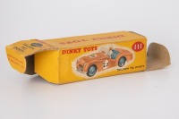 DINKY TOYS: 111 Triumph TR2 Sports, Pink RN29 1956-59 - 4