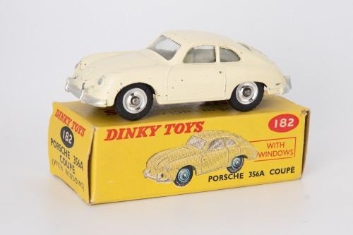 DINKY TOYS: 182 Porsche 356A Coupe 1958-66