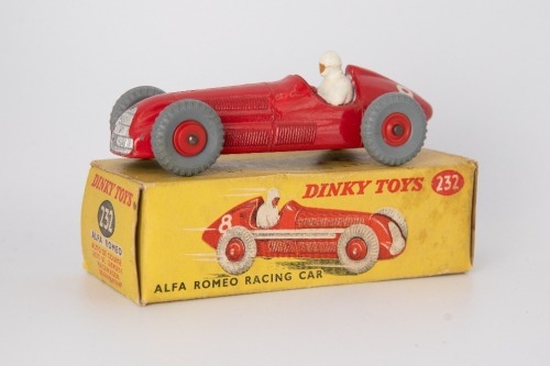 DINKY TOYS: 232 Alfa Romeo Racing Car 1954-60