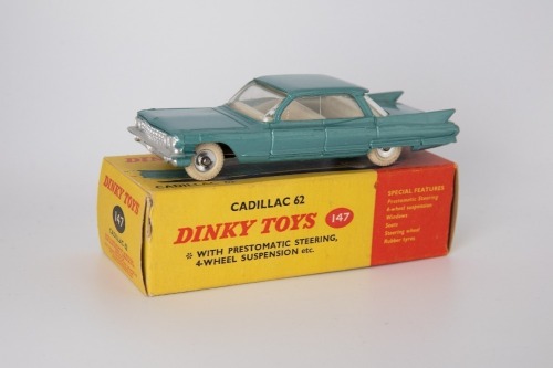 DINKY TOYS: 147 Cadillac 62, 1962-69