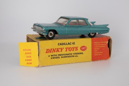 DINKY TOYS: 147 Cadillac 62, 1962-69