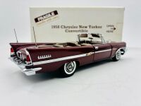 CHRYSLER NEW YORKER: A 1:24 scale model by Danbury Mint of the 1958 Chrysler New Yorker Convertible [Location: Sydney] - 7