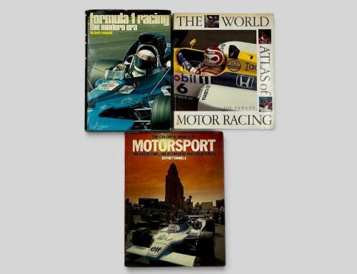 FORMULA ONE: A group of three hardcover books [Location: Sydney]