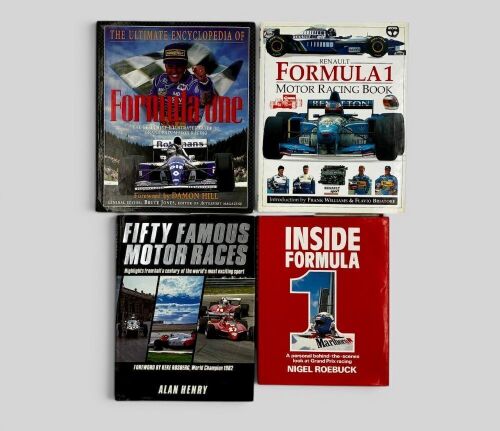 416 · FORMULA ONE: A group of four hardcover books [Location: Sydney]